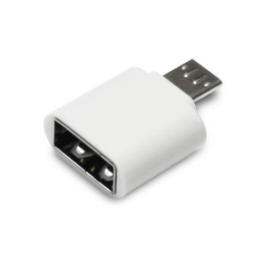 （まとめ）日本トラストテクノロジー OTG USB（A）→MicroUSB変換コネクター（ホワイト） OTGU2M-WH(×5セット) |b04