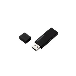 (5個セット) エレコム USBメモリー/USB2.0対応/セキュリティ機能対応/16GB/ブラック MF-MSU2B16GBKX5 |b04