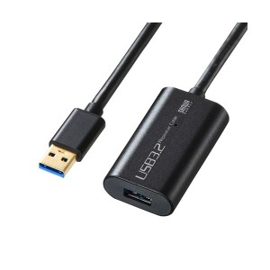 サンワサプライ USB3.2アクティブリピーターケーブル5m KB-USB-R305 |b04