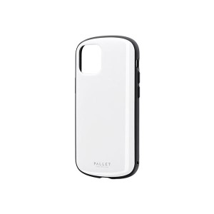 LEPLUS iPhone 12 mini 超軽量・極薄・耐衝撃ハイブリッドケース PALLET AIR ホワイト LP-IS20PLAWH |b04