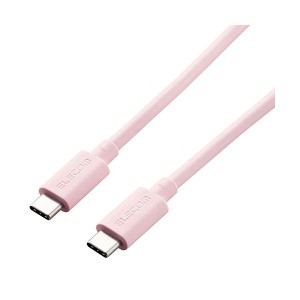 エレコム USB4ケーブル(認証品、USB Type-C(TM) to USB Type-C(TM)) ピンク USB4-APCC5P08PN |b04