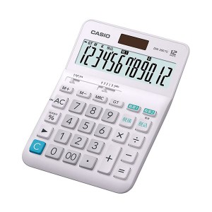 カシオ計算機 CASIO W税率電卓 デスクタイプ12桁 DW-200TC-N |b04