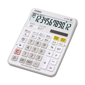 カシオ計算機 CASIO チェック検算電卓 デスクタイプ12桁 DJ-120W-N |b04