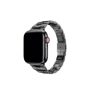 TF7 イージーアジャスト メタルバンド for Apple Watch 41／40／38mm ブラック TF72738 |b04