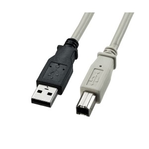 (5個セット) サンワサプライ USB2.0ケーブル 1m PC99規格 KU20-1K2X5 |b04