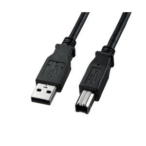 (5個セット) サンワサプライ USB2.0ケーブル 5m PC99規格 KU20-5BKK2X5 |b04