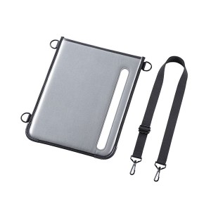 サンワサプライ ショルダーベルト付き13インチタブレットPCケース(耐衝撃・防塵・防滴タイプ) PDA-TAB18N |b04