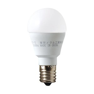 (5個セット) 東京メタル工業 LED電球 ミニクリプトン型 電球色 60W相当 口金E17 LDA7LK60WE17-T2X5 |b04