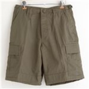 アメリカ軍 BDU カーゴショートパンツ/迷彩服パンツ (Mサイズ) オリーブ (レプリカ) |b04