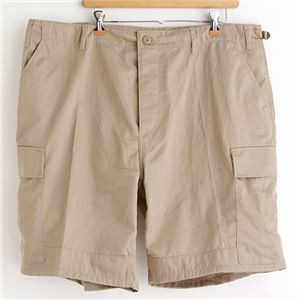 アメリカ軍 BDU カーゴショートパンツ 迷彩服パンツ XSサイズ カーキ(レプリカ) |b04