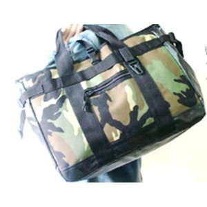 アメリカ軍 トートバッグ／鞄 ( 25L ) ポリエステルキャンバス地／ラバー 防水加工 BH062YN ダックハンタ ( レプリカ ) |b04