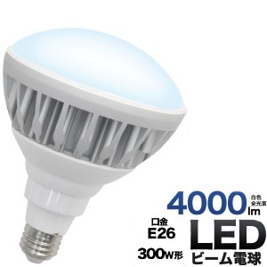 防水タイプ高輝度ビーム電球 ビーム球型LED電球（PAR38） 口金E26 25W（白色） |b04