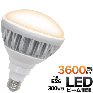 防水タイプ高輝度ビーム電球 ビーム球型LED電球（PAR38） 口金E26 25W（電球色） |b04