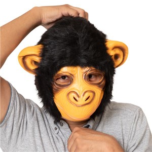 (コスプレ衣装/コスチューム)ラバーマスク チンパンジー ハーフ |b04