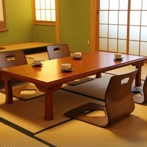 折りたたみテーブル ローテーブル 約幅150cm オーク材 木製脚付き 折れ脚 和風 座卓 額縁 完成品 リビング 和室 |b04