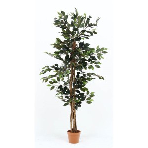 観葉植物 造花 フィカス A 6号鉢対応 幅60cm リビング ダイニング インテリア雑貨 備品 什器 |b04