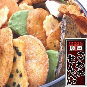 (訳あり)草加・おまかせ割れせんべい（煎餅） 1000g缶 |b04