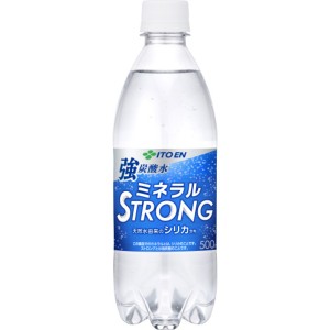 【ケース販売】伊藤園 PETミネラルストロング 強炭酸水 500ml 【×48本セット】【代引不可】【メーカー直送】代引き・銀行振込前払い不可