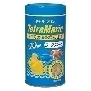 テトラ マリンラージフレーク 80g (水槽用品) (ペット用品) |b04