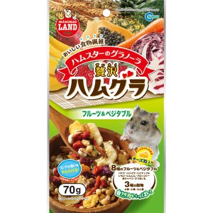 (まとめ）贅沢ハムグラ フルーツ＆ベジタブル 70g（ペット用品）【×12セット】【代引不可】【メーカー直送】代引き・銀行振込前払い不可