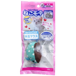 （まとめ）ねこモテ 水玉マウス【×10セット】 (猫用玩具)【メーカー直送】代引き・銀行振込前払い不可・同梱不可