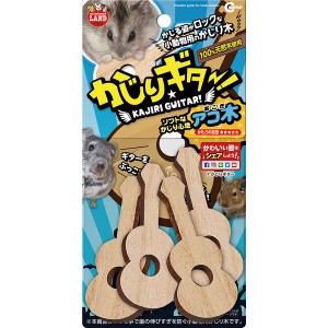 （まとめ）かじりギター！アコ木 4本【×5セット】 (小動物用品/玩具)【メーカー直送】代引き・銀行振込前払い不可・同梱不可