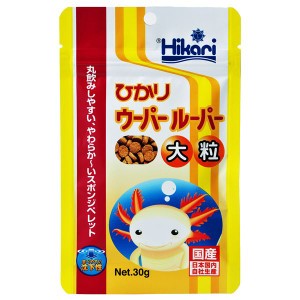 （まとめ）キョーリン ひかり ウーパールーパー 大粒 30g 観賞魚用フード (×5セット) |b04