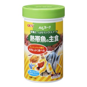 （まとめ）パックDEフレーク 熱帯魚の主食 52g 熱帯魚用フード (×5セット) |b04