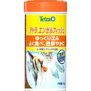 （まとめ）テトラ エンゼルフィッシュ 100g 熱帯魚用フード 【×2セット】【メーカー直送】代引き・銀行振込前払い不可・同梱不可