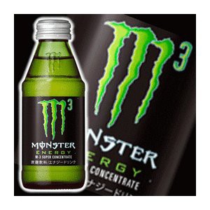 (まとめ買い)アサヒ モンスターエナジー Ｍ3 ワンウェイびん 150ml×24本（1ケース） |b04