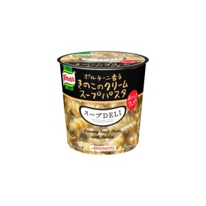 (まとめ買い)味の素 クノール スープDELI ボルチーニ香るきのこのクリームパスタ 40.7g×18カップ（6カップ×3ケース） |b04