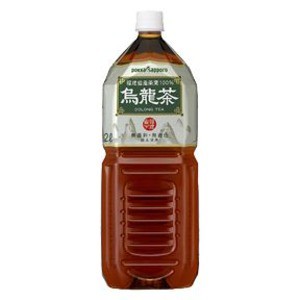 【まとめ買い】ポッカサッポロ 烏龍茶 ペットボトル 2.0L 6本入り（1ケース）【代引不可】【メーカー直送】代引き・銀行振込前払い不可・