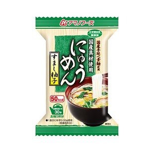 (まとめ買い)アマノフーズ にゅうめん すまし柚子 13g（フリーズドライ） 48個（1ケース） |b04