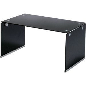ローテーブル センターテーブル 幅76cm S ブラック 長方形 ガラス天板 強化ガラステーブル リビング ダイニング インテリア家具 |b04