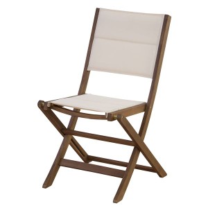 パーソナルチェア 幅48cm 木製 アカシア オイル仕上 室内 屋外 マリーノ ガーデンチェア 椅子 ベランダ デッキ 庭 テラス |b04