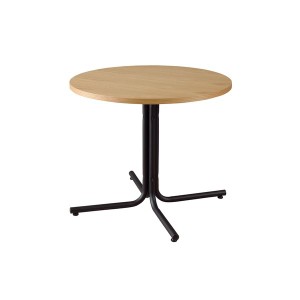 サイドテーブル ミニテーブル 幅80cm ナチュラル 円形 スチール ダリオ カフェテーブル リビング ダイニング インテリア家具 |b04