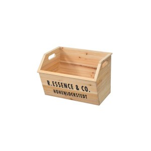収納ボックス 収納ケース 幅38cm ナチュラル 木製 レターケース スタッキングボックス リビング ダイニング 子供部屋 |b04