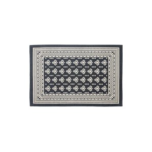 ラグマット 絨毯 幅170×奥行230cm TTR-163B 長方形 綿 コットン インド製 リビング ダイニング ベッドルーム 寝室 居間 |b04