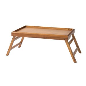 折りたたみテーブル ローテーブル 約幅80cm ブラウン 木製 フォールディングトレーテーブル 完成品 リビング ダイニング【メーカー直送】