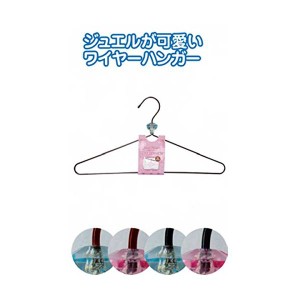 エクラ 洋服ハンガー カラーアソート/指定不可 (12個セット) 44-029 |b04