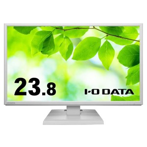 アイ・オー・データ機器 ワイド液晶ディスプレイ23.8型/1920×1080/アナログRGB、HDMI/ホワイト/スピーカー:あり/5年保証 LCD-AH241EDW-B