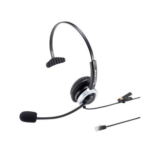 サンワサプライ 電話用ヘッドセット(片耳タイプ) MM-HSRJ02 |b04
