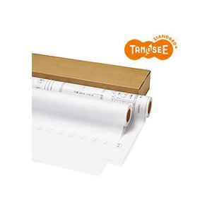 TANOSEE インクジェットプロッタ用トレペ A1ロール 594mm×50m 1箱(2本) |b04