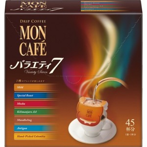 片岡物産 モンカフェ ドリップコーヒーバラエティ7 1セット（90袋：45袋×2箱） |b04