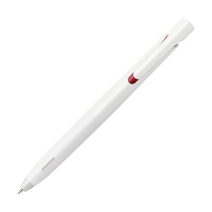 （まとめ）ゼブラ 油性ボールペン ブレン 0.7mm 赤（軸色：白）BA88-R 1セット（10本）(×5セット) |b04
