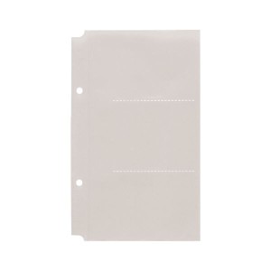(まとめ) キングジム カードホルダー カーズ台紙1列3段 2穴 45D 1パック(10枚) (×50セット) |b04