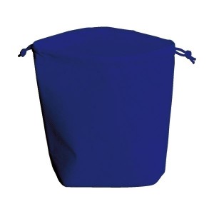 (まとめ) TRUSCO 不織布巾着袋 A4サイズ マチあり ネイビー HSA4-10-NV 1袋(10枚) (×5セット) |b04