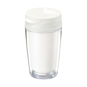 トレードワークス カスタムデザインタンブラーFC 250ml ホワイト TS-1146-044 1箱(60個) |b04