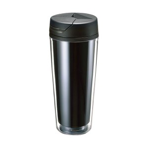 トレードワークス カスタムデザインタンブラーFC 500ml マットブラック TS-0617-009 1箱(50個) |b04