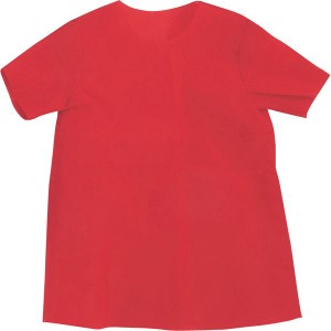 (まとめ)アーテック 衣装ベース (J シャツ) 不織布 レッド(赤) (×30セット) |b04